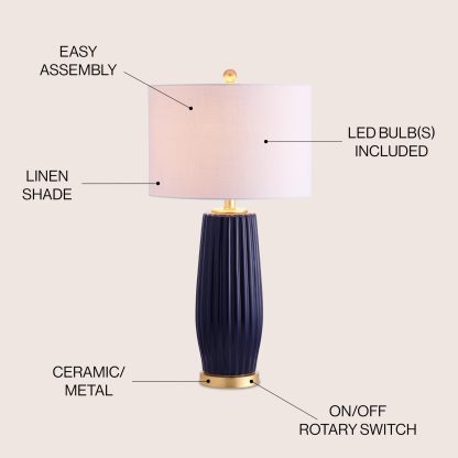 Gorgeous Ceramic LED Table Lamp - Image 5