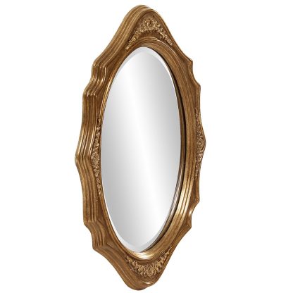 Silver Leaf Oval Wall Mirror - Image 5