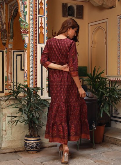Fashionable cotton dress - Image 3