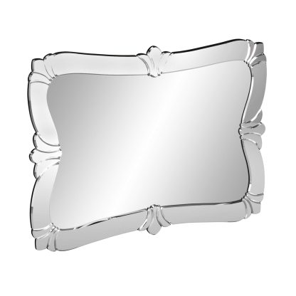 Large ornate mirror with iris - Image 6