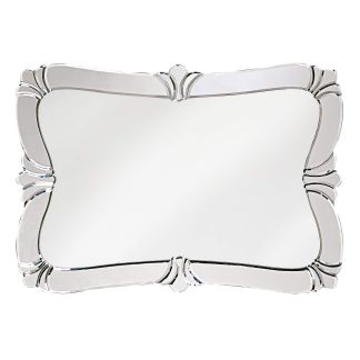 Large ornate mirror with iris