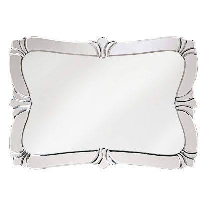 Large ornate mirror with iris