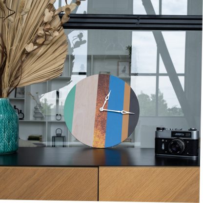 Modern abstract wall clock - Image 2