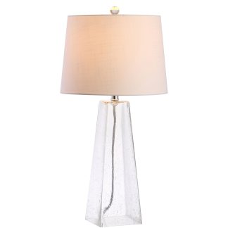 Glass LED table lamp modern simple