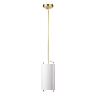 White and gold chandelier