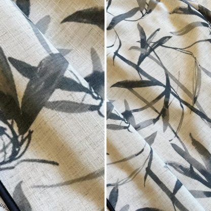 Retro Zen cotton and linen curtains - Image 2