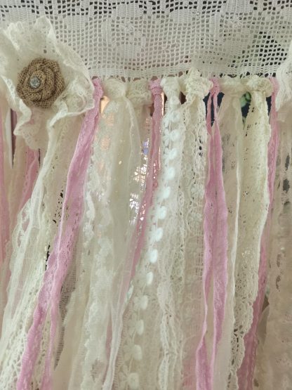 Lace light pink curtains - Image 5
