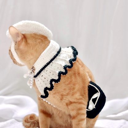 Pet Luxury Crochet Cape - Image 7
