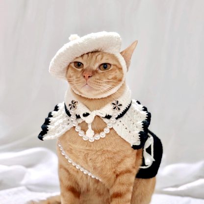 Pet Luxury Crochet Cape - Image 6