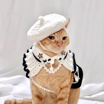 Pet Luxury Crochet Cape - Image 3