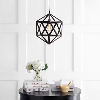 Geometric art chandelier
