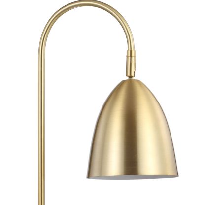 Gold Arch Metal LED Table Lamp - Image 3