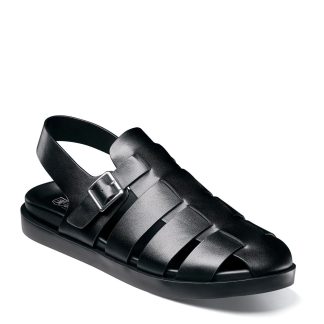 Men's lace-up flat sandals