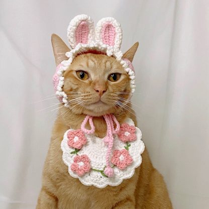 Easter Bunny Cat Costume