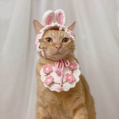 Easter Bunny Cat Costume - Image 3