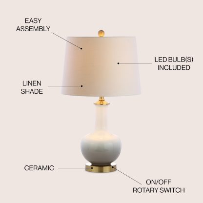 Gradient Ceramic LED Table Lamp - Image 5