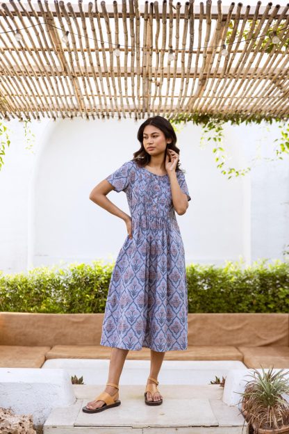New Cotton Bohemian Dress - Image 4