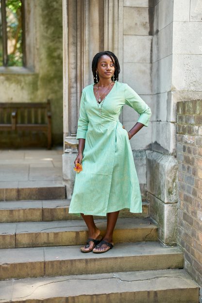 New Casual Wrap Dress