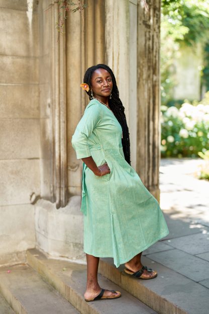New Casual Wrap Dress - Image 4
