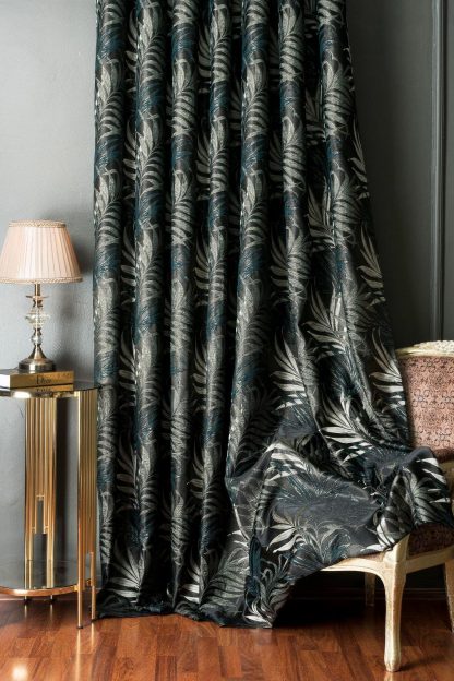 Vintage Jacquard Blackout Curtains - Image 8