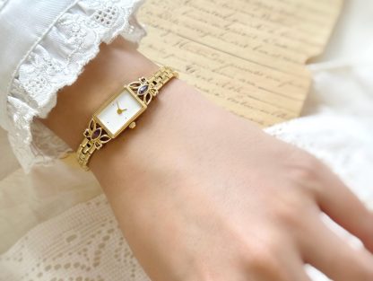 Vintage Crystal Bracelet Watch