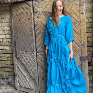 Retro off-shoulder dress