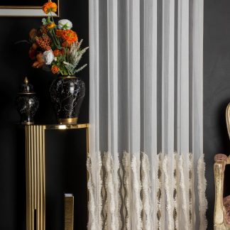 French romantic lace curtains