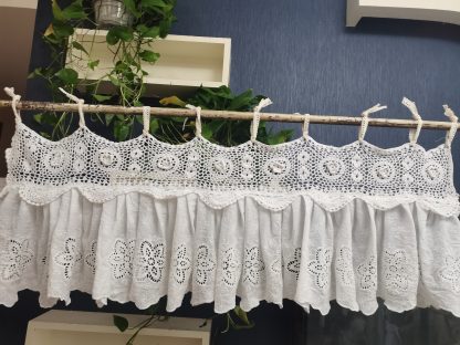 Hand-crocheted lace curtains - Image 3