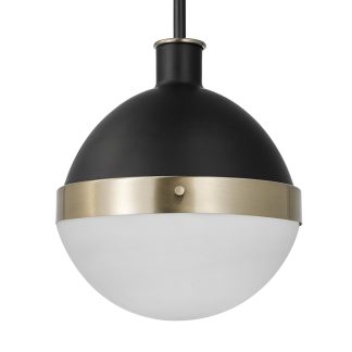 Modern retro single head chandelier