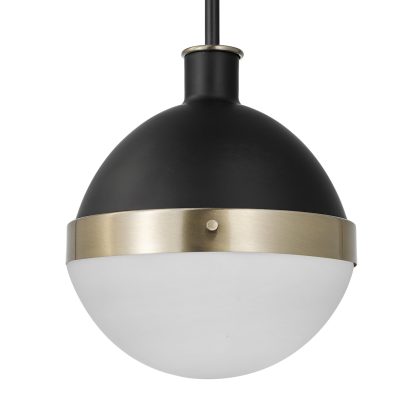 Modern retro single head chandelier