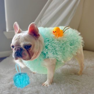 Bath Loofah Pet Dog Cat Clothing