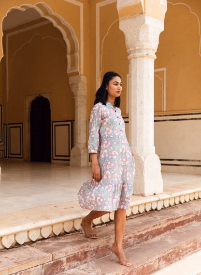 Retro art dress - Image 5
