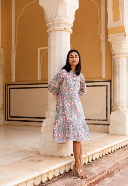 Retro art dress - Image 2