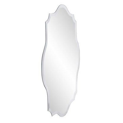 Frameless silver square wall mirror - Image 7