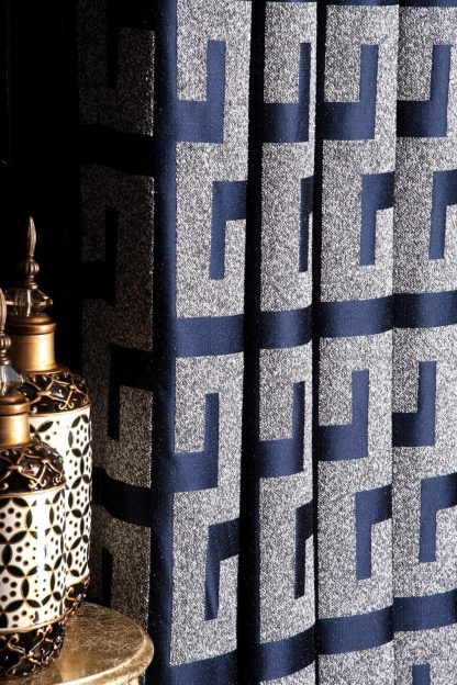 Artistic jacquard blackout curtains - Image 7