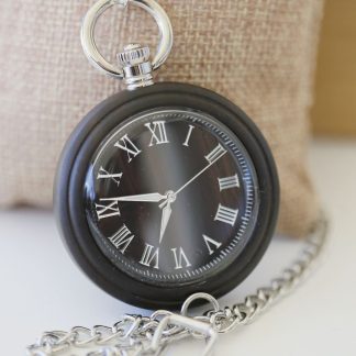 lassic Roman Numeral Pocket Watch