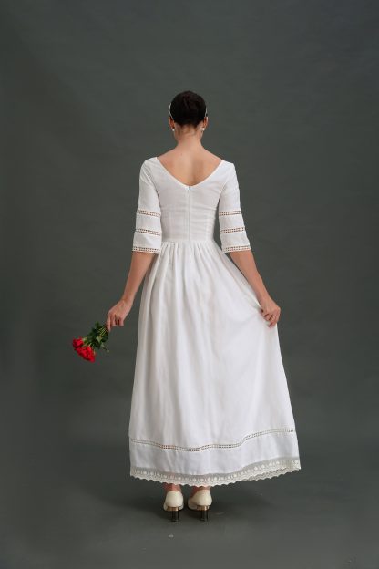Vintage Linen Dress - Image 3
