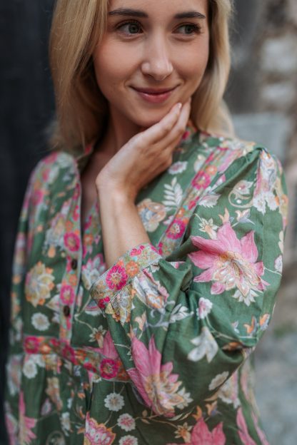 Spring Flowers Vintage Dress - Image 8