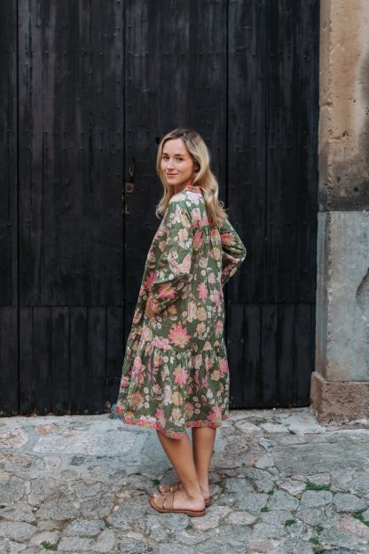 Spring Flowers Vintage Dress - Image 7