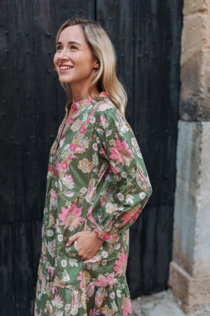 Spring Flowers Vintage Dress - Image 2