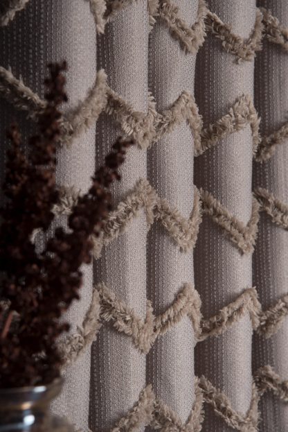 Artistic jacquard curtains