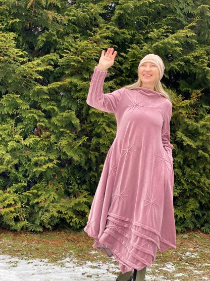Vintage Velvet Dress - Image 7