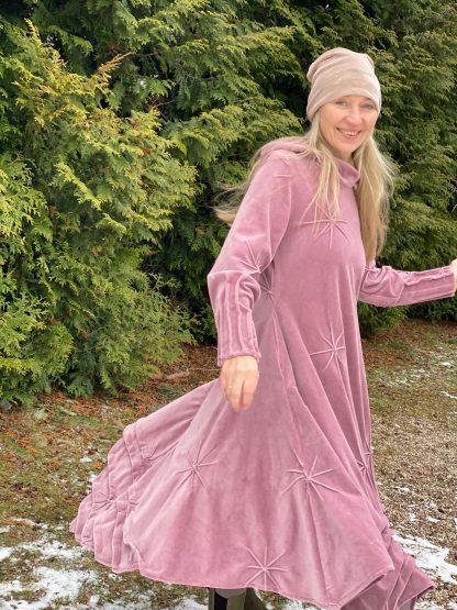 Vintage Velvet Dress - Image 5