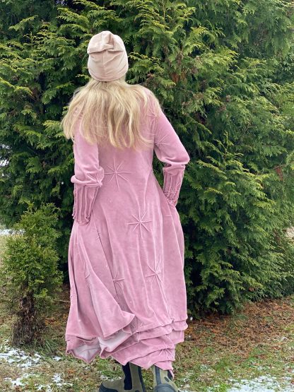 Vintage Velvet Dress - Image 4
