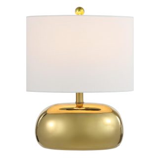 Mid-Century Ornate Ceramic LED Table Lamp