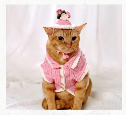 Easter Bunny Cat Costume