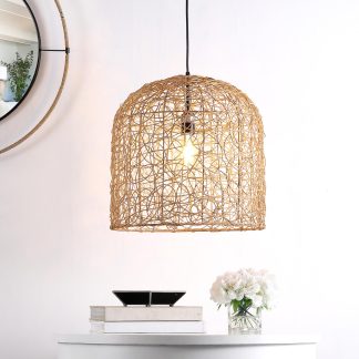 Rattan Art Chandelier