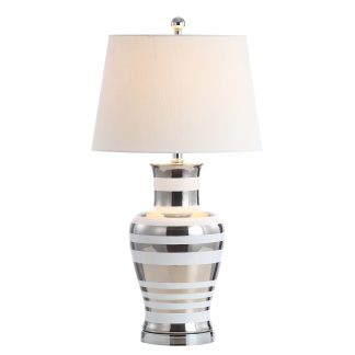 Striped Iron Classic Modern LED Table Lamp