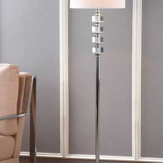 Modern simple crystal decorative floor lamp