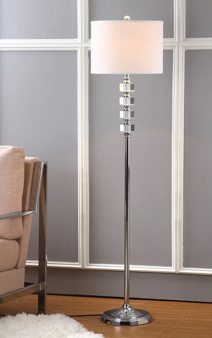 Modern simple crystal decorative floor lamp